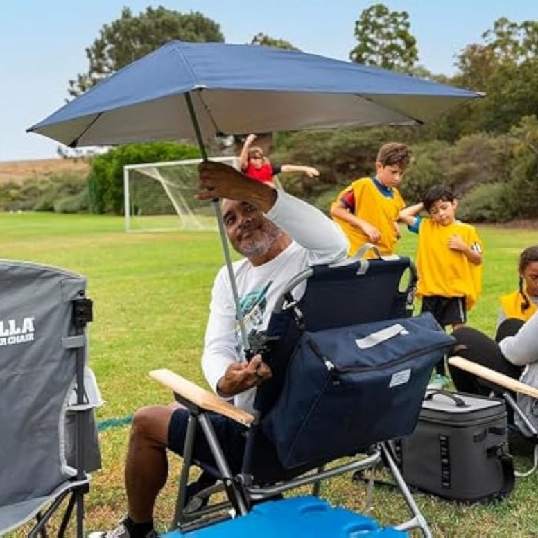 Adjustable Clamp‑On Sport Umbrella SPF 50+