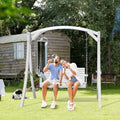 Heavy‑Duty Wooden Porch Swing