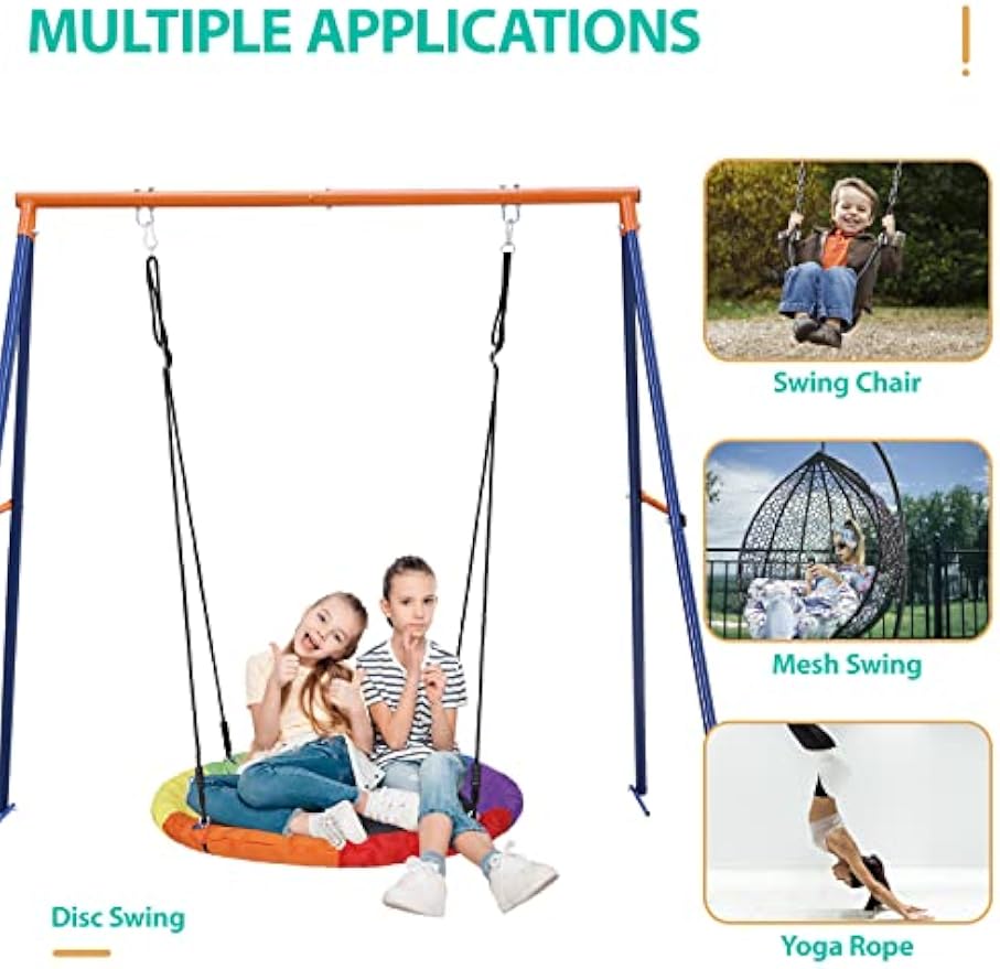 Heavy‑Duty Extra‑Large A‑Frame Swing Stand