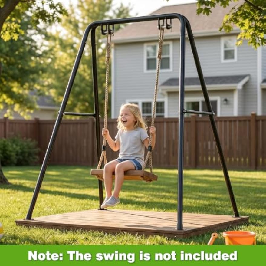 Heavy‑Duty A‑Frame Metal Swing Stand Frame