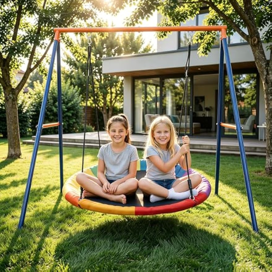 Heavy‑Duty Extra‑Large A‑Frame Swing Stand
