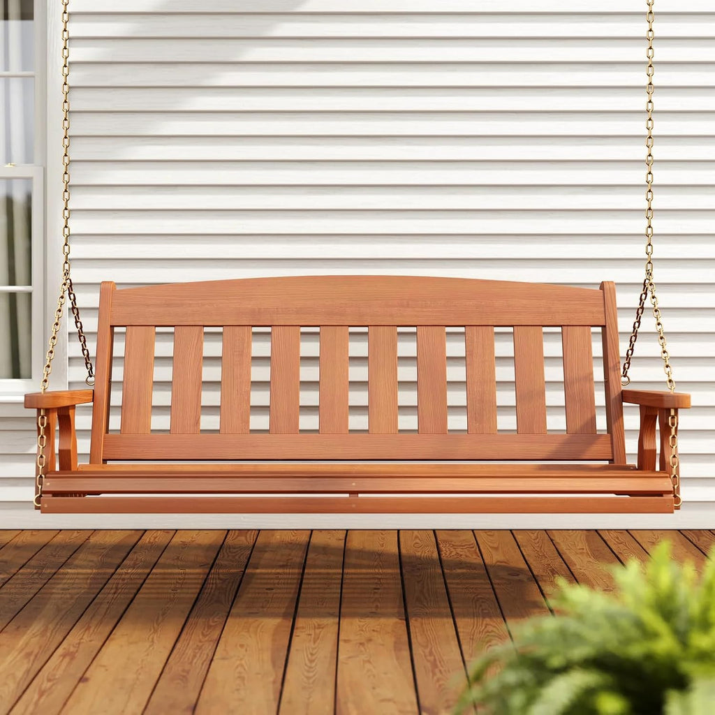 Heavy‑Duty Mission Treated Porch Swing