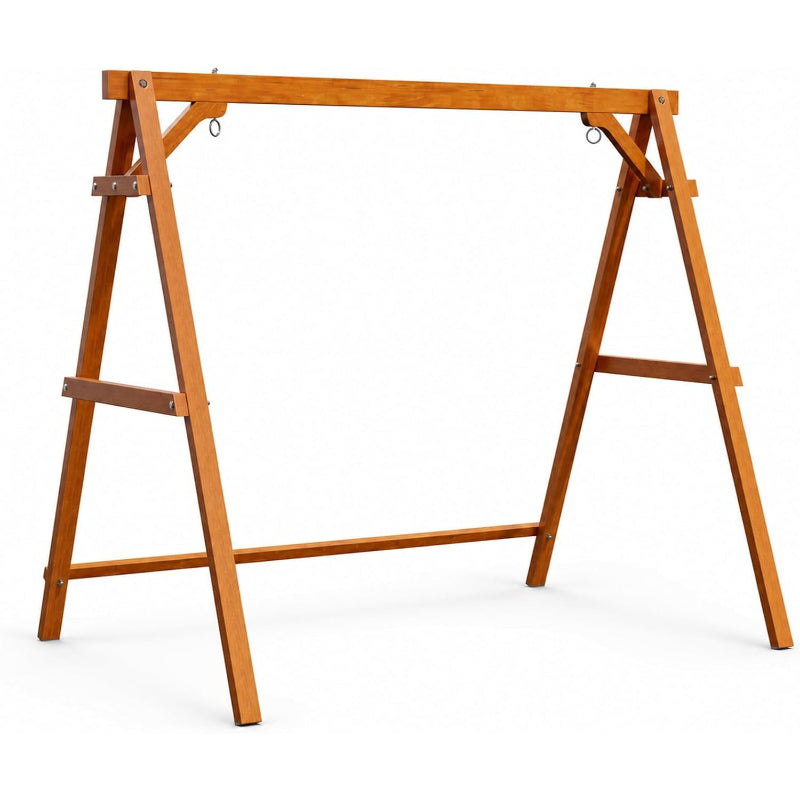 Wooden Porch Swing Frame for 5FT Swing