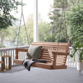 2‑Seat HDPE Hanging Porch Swing