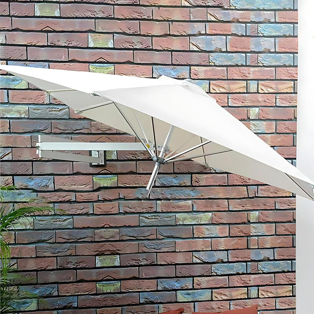 Foldable Wall‑Mounted Patio Umbrella