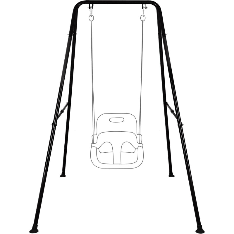 Foldable Heavy‑Duty A‑Frame Baby Swing Stand