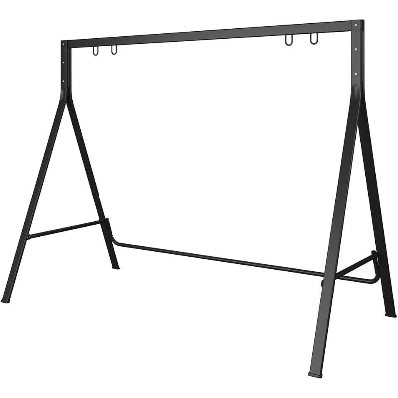 Heavy‑Duty Metal Porch Swing Stand Frame